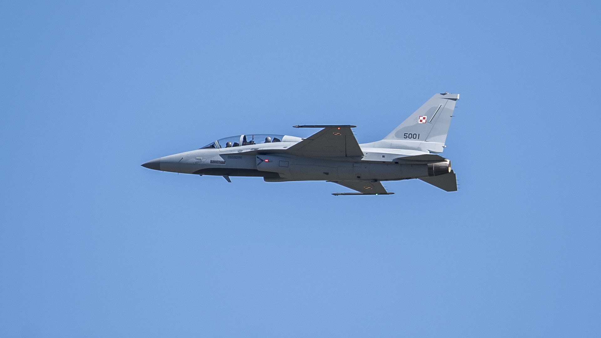Polskie FA-50 współpracowały z F-16