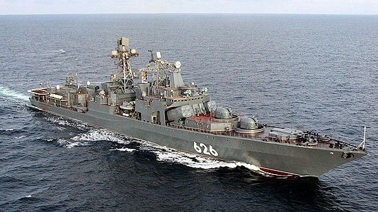 Niszczyciel ZOP „Wiceadmirał Kułakow” – fot. mil.ru