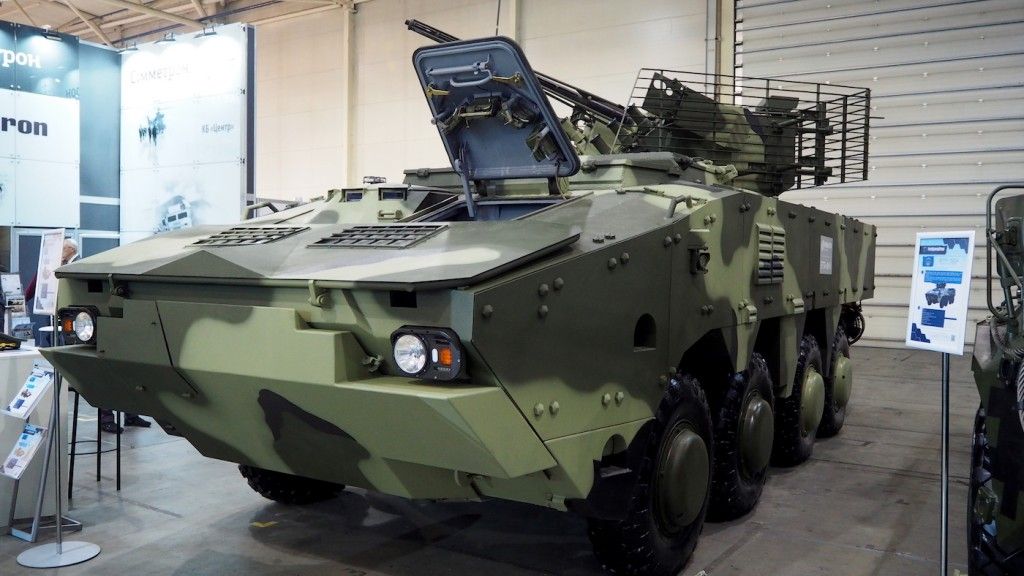 BTR-4MW to jeden z najnowszych produktów ukraińskiego przemysłu zbrojeniowego. Fot. J.Sabak