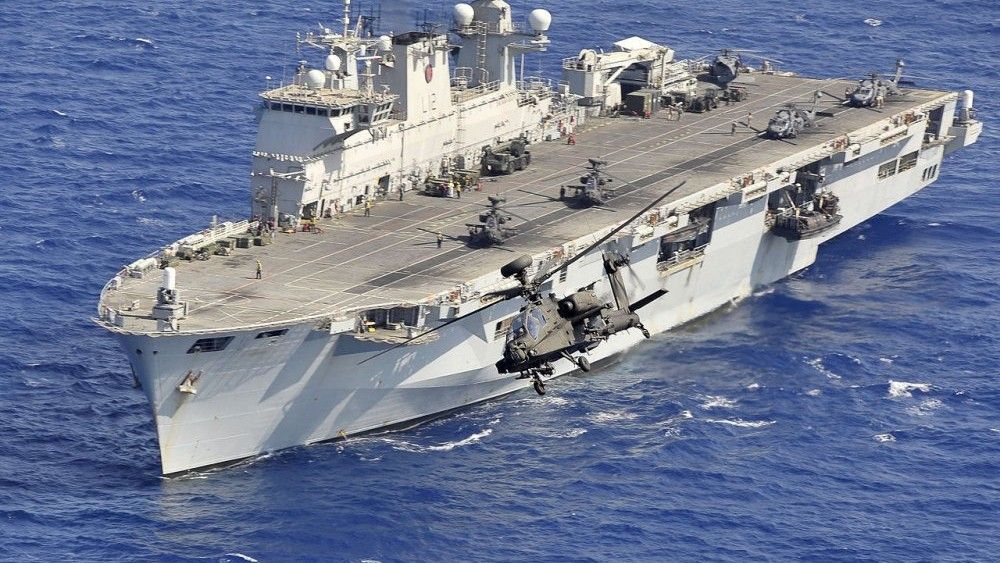 HMS „Ocean” – fot. Royal Navy