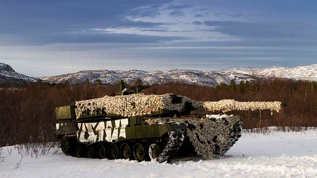 Leopard 2A4NO. Fot: Mats Tveraaen-FOH-Forsvaret.