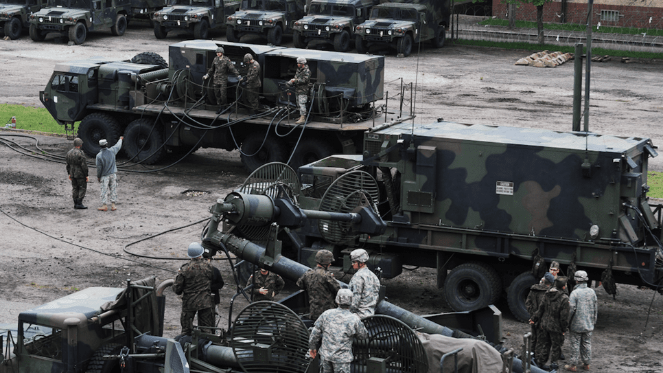 Elementy systemu Patriot w Polsce w 2010 roku. Fot. Sgt. 1st Class Lawree Washington/US DoD.