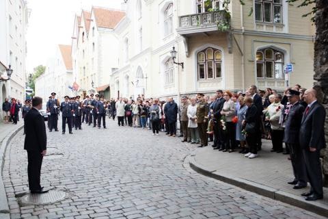 Obchody 73 rocznicy ucieczki ORP Orzeł w Tallinie- fot. Twitter/@PLinEstonia