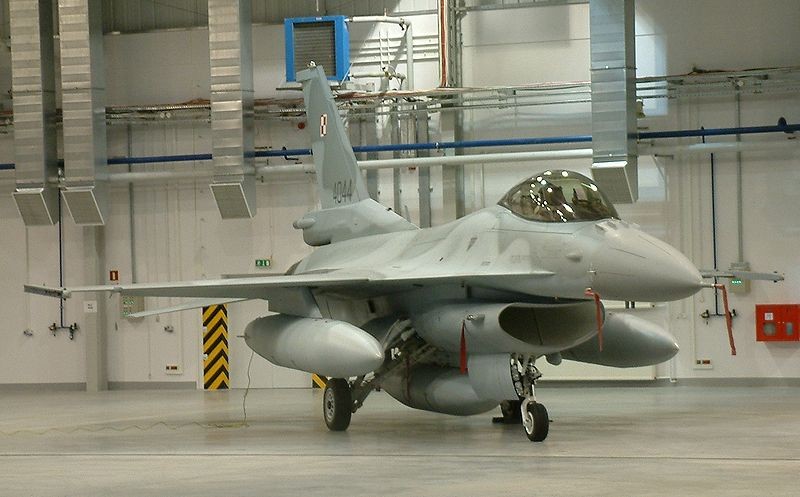 Polski F-16C Block 52+. Fot. Wikipedia