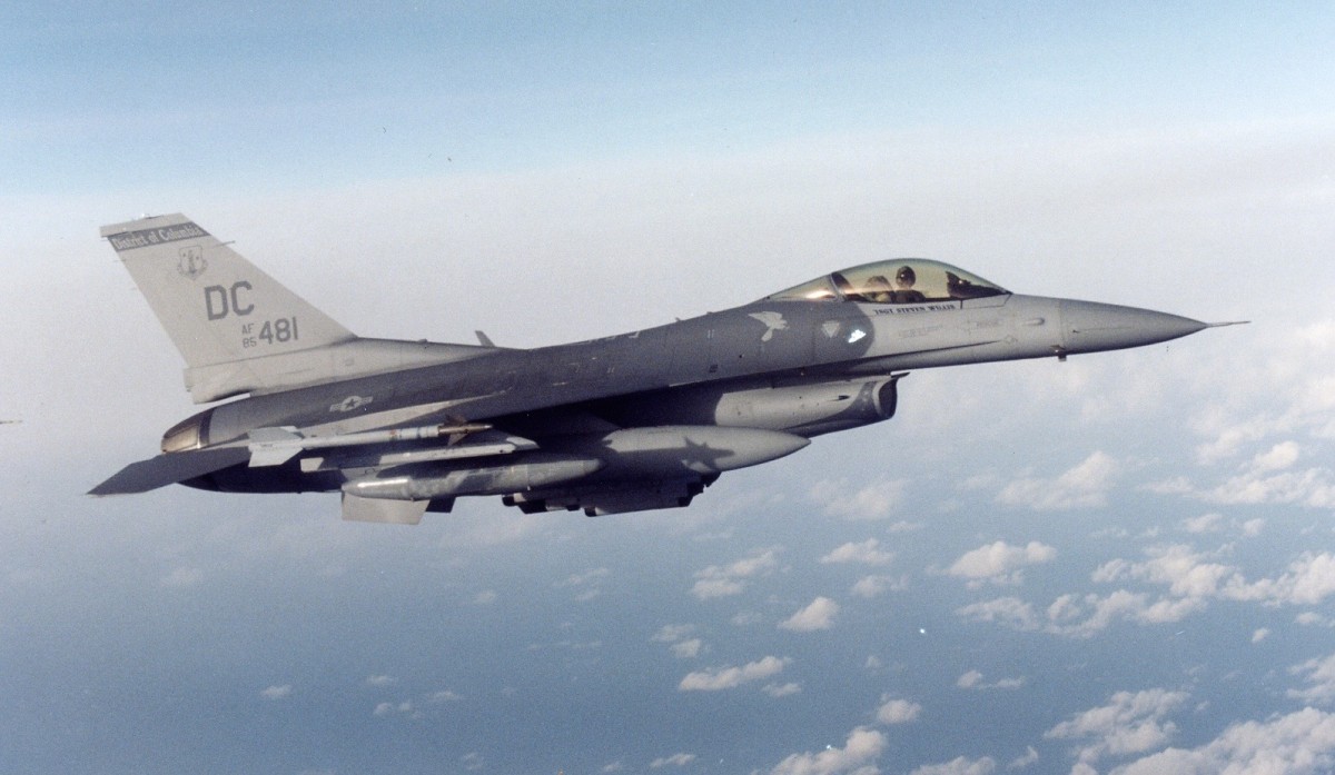 F-16 należący do District of Columbia Air National Guard / Fot. 113th Wing Air National Guard
