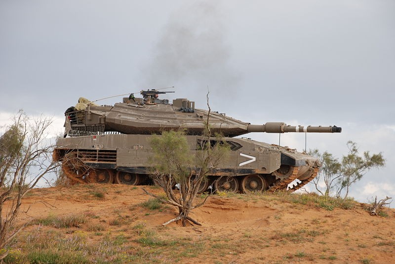 Izraelski czołg Merkava Mark IV – fot. wikimedia