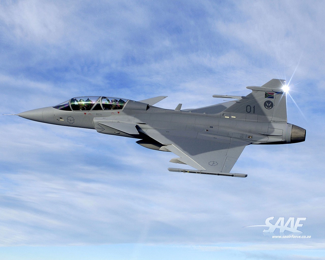 SAAB od kwietnia nie wspiera samolotów Gripen w RPA – fot. SAAF