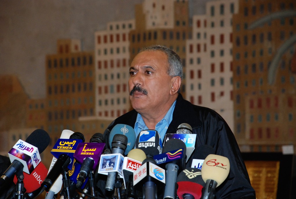 B. prezydent Jemenu Ali Abdallah Saleh, źródło: http://www.presidentsaleh.gov.ye