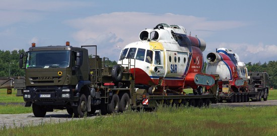 <p>Mi-14PS przygotowane do drogi - fot. kpt. mar. Mariusz Kalinowski</p>