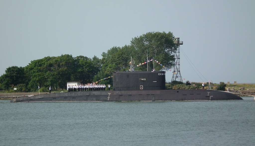 Rosyjski konwencjonalny okręt podwodny projektu 877, który stanowi bazę dla nowszych 636 - fot. Andrzej Nitka