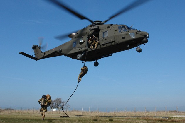 NH90 jest maszyną powstałą w kooperacji kilku państw europejskich. Fot. Italian Army