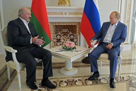 Putin i Łukaszenka w Soczi- fot. kremlin.ru