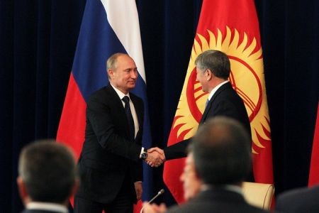 Putin w Kirgistanie- fot. kremlin.ru