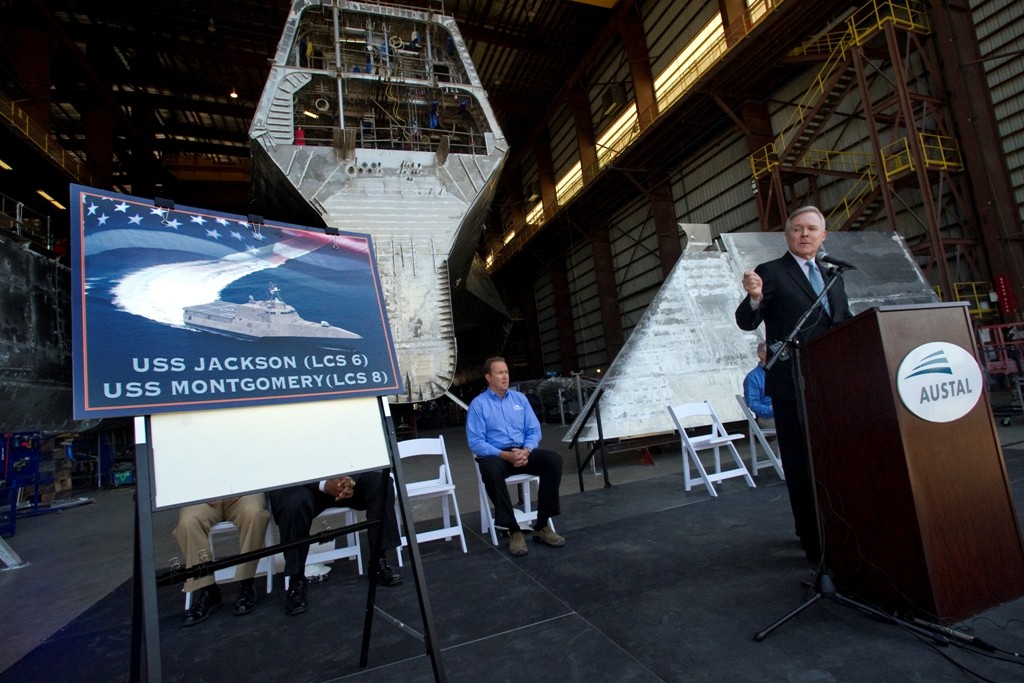 W stoczni Austal położono stępkę pod USS Jackson - fot. US Navy