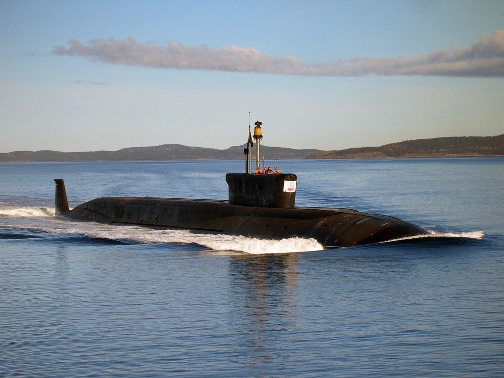 Okręt podwodny projektu 955 - fot. Siewmasz