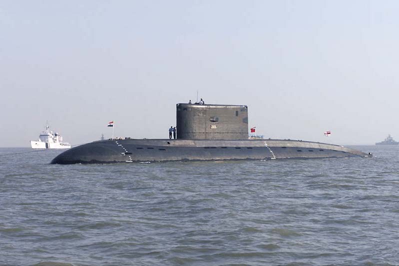 W wyniku eksplozji zatonął indyjski OP INS „Sindhurakshak– fot. US Navy
