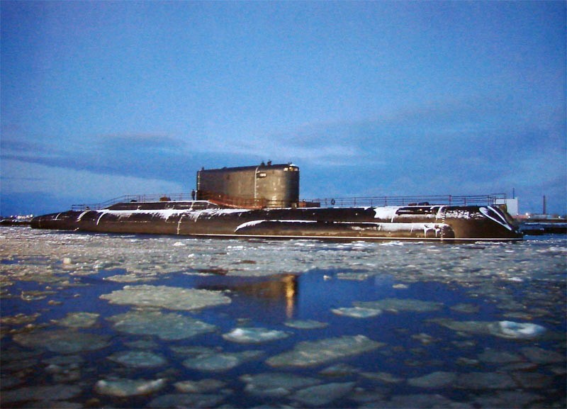 Doświadczalny okręt podwodny Sarow - fot. Siewmasz