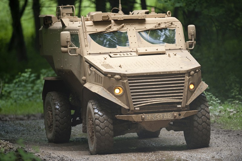 Patrolowy Foxhound brytyjskich sił zbrojnych - fot. Ministerstwo Obrony Wielkiej Brytanii
