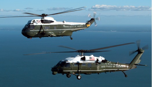 Departament Obrony Stanów Zjednoczonych rozpoczął przetarg VXX, który ma na celu wymianę floty śmigłowców do przewozu VIP - fot. US Navy