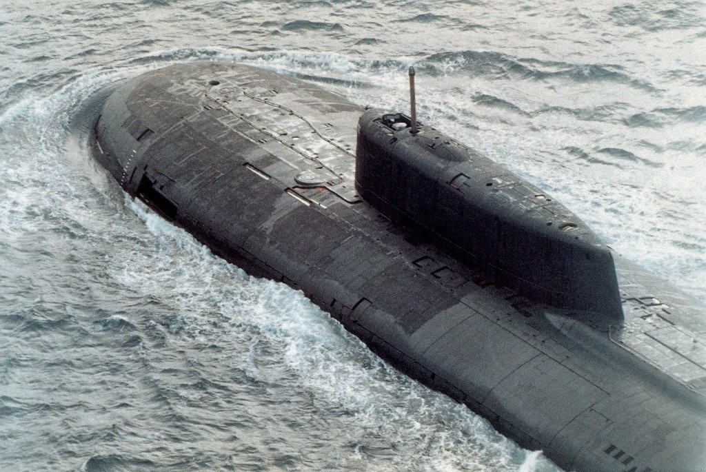 Okręt podwodny typu Oscar - fot. Soviet Military Power 1986