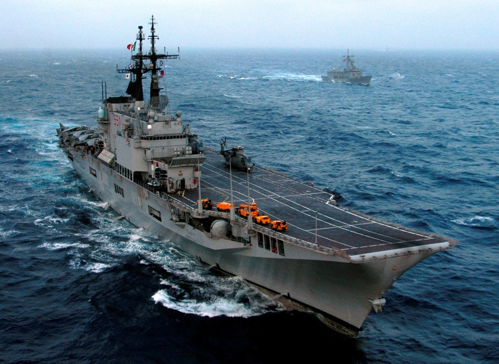 Włoski Giuseppe Garibaldi - fot. US Navy