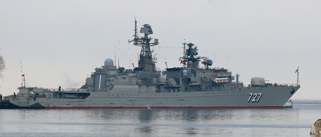 Flagowym okrętem zespołu wysłanego w kierunku Syrii jest fregata Jarosław Mudryj - fot. Internet