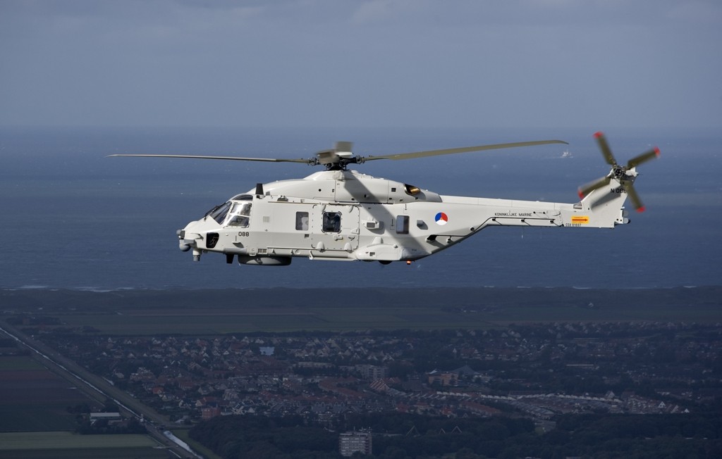 Jeden z holenderskich NH-90NFH - fot. Ministerstwo Obrony Holandii