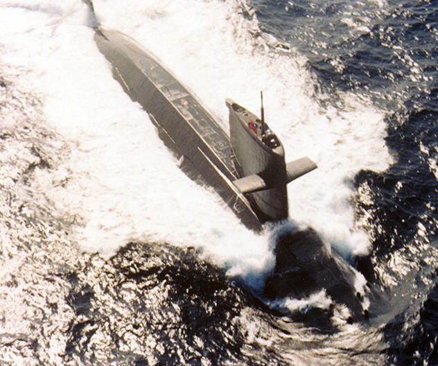 Okręt podwodny typu Hai Lung, jeden z dwóch nowoczesnych przedstawicieli tej klasy na Tajwanie - fot. Ministerstwo Obrony Tajwanu
