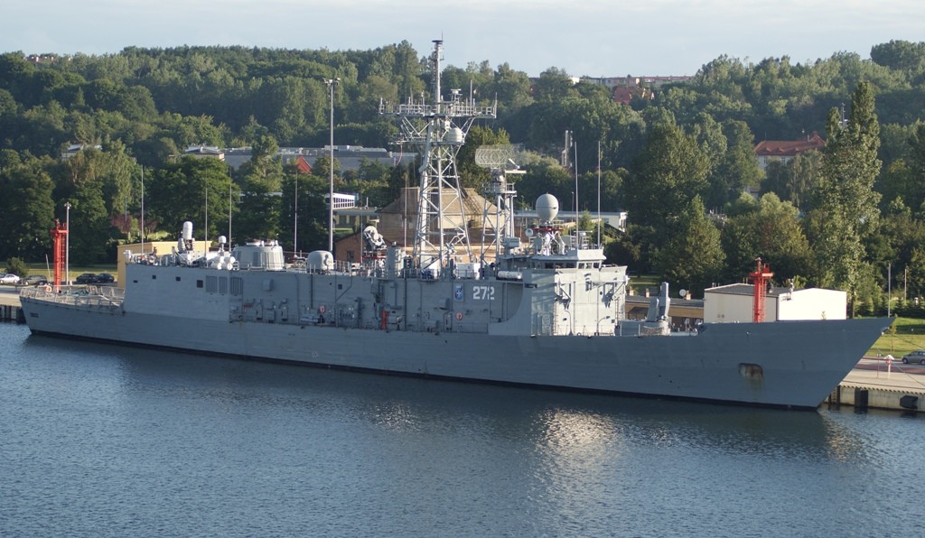 Fregata rakietowa ORP Gen. K. Pułaski – fot. Łukasz Pacholski