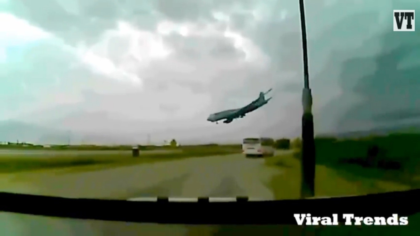 Wypadek samolotu Boeing 747 został sfilmowany – fot. DocumentingReality.com