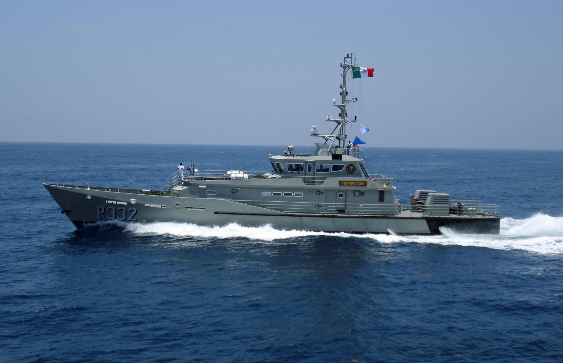 Siły morskie Meksyku zamówiły trzeci patrolowiec Spa-4207– fot. Damen