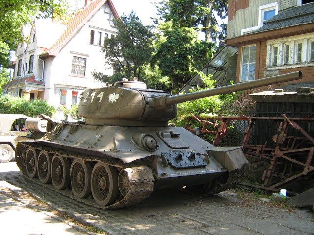Gdański T-34/85 - fot. Fot. Michał Szafran / militarnepodroze.net