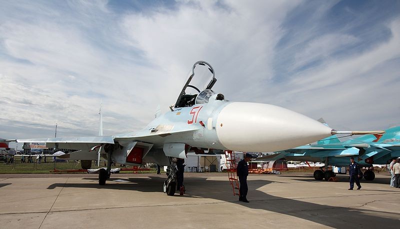 W rosyjskiej bazie lotniczej na Białorusi będą stacjonowały, m.in. samoloty Su-27SM3 – fot. wikimedia