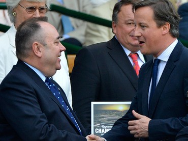 Cameron i Salmond- fot. Reuters / Toby Melville