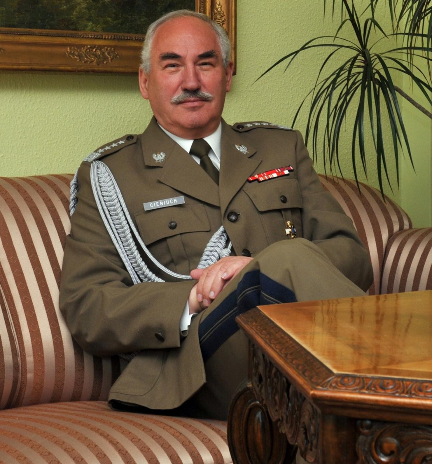 Obecny szef Sztabu Generalnego - gen. Mieczysław Cieniuch - fot. SGWP