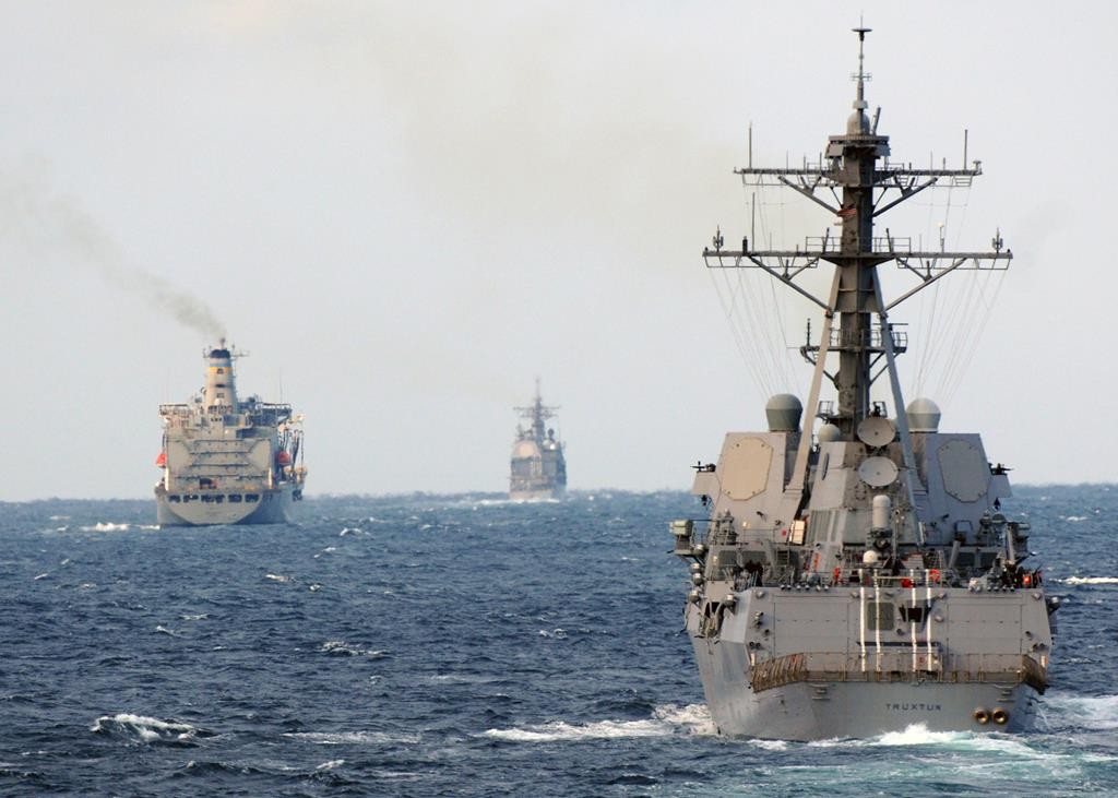 Amerykańskie okręty płyną w kierunku Syrii – fot. US Navy