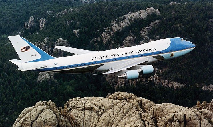 Obecny Air Force One, bazujący na słynnym Boeingu 747. Fot. USAF