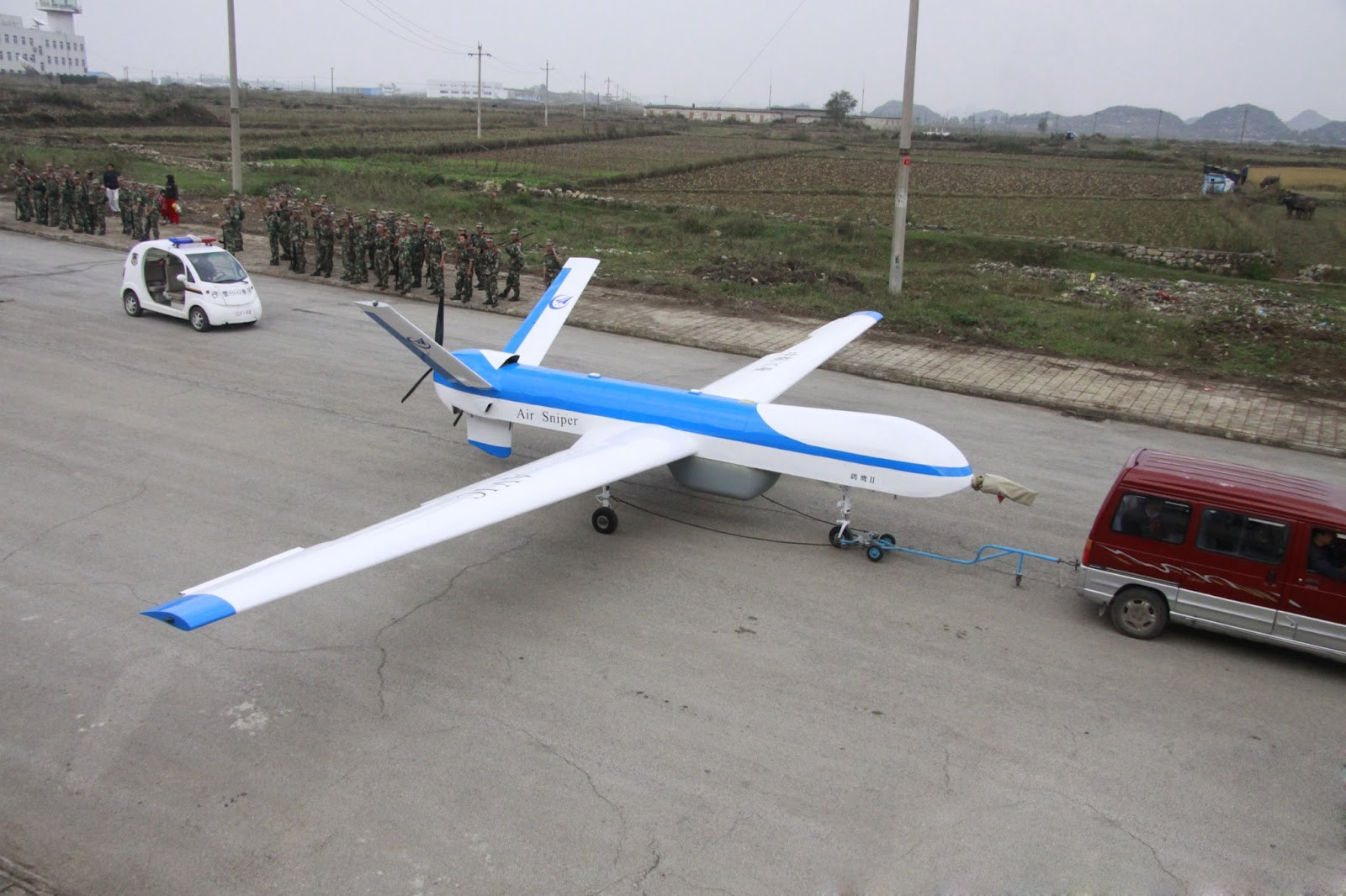 Chiny budują wielki kompleks przemysłowy do produkcji dronów powietrznych – fot. chinesemilitaryreview.blogspot.com