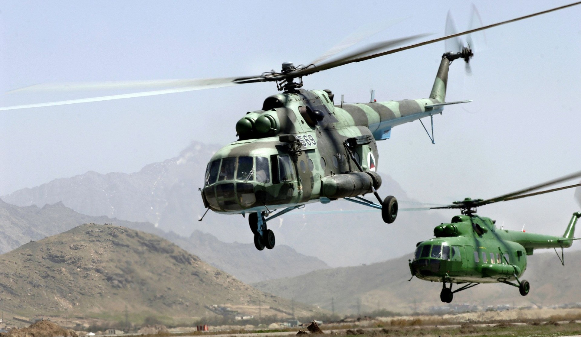 Mi-17 stanowią istotny komponent afgańskich sił zbrojnych - fot. Wikipedia