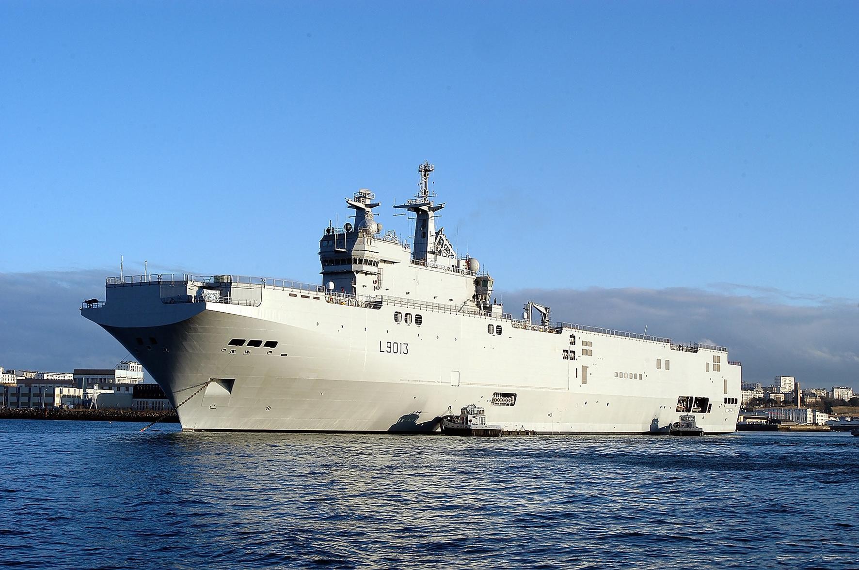 Ruszyły prace we Władywostoku nad przygotowaniem infrastruktury dla rosyjskich okrętów typu Mistral – fot. DCNS