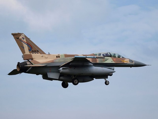 Samoloty F-16 odegrały istotną rolę w trakcie operacji Protective Edge. Fot. IDF/CC-BY SA 2.0.