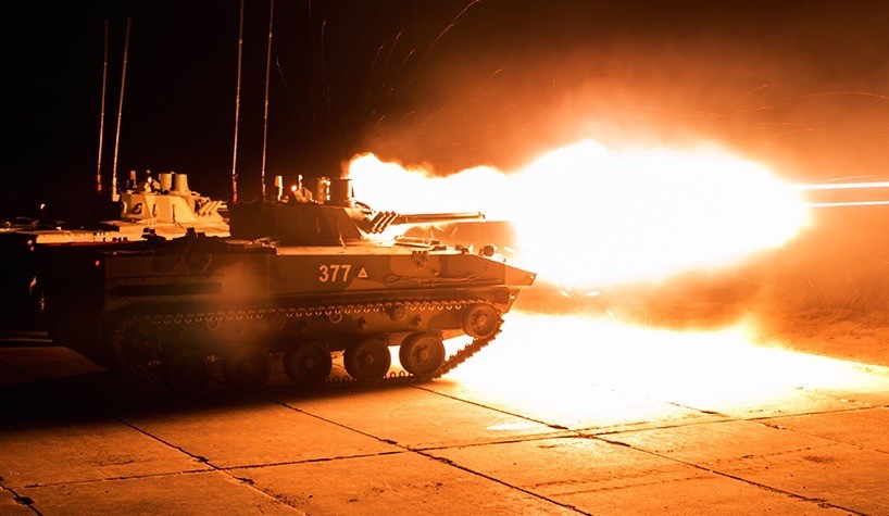 Nowy niszczyciel czołgów będzie osadzony na podwoziu wozu BMD-4M (na zdjęciu)