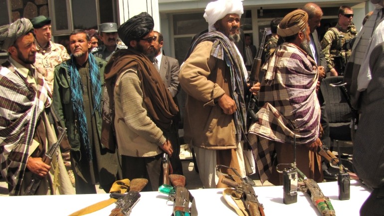 Talibowie afgańscy. Fot. Lt.j.g. Joe Painter/U.S. DoD
