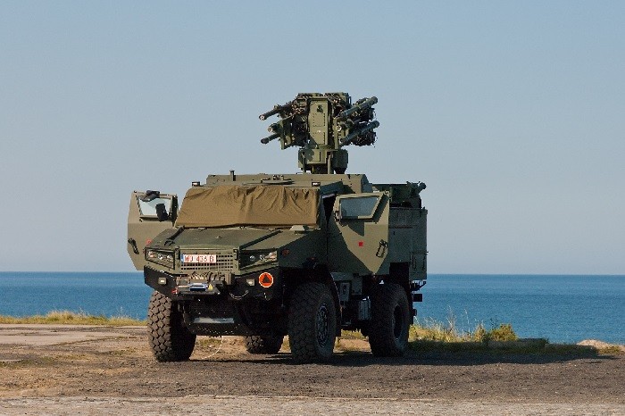 SPZR POPRAD wersji wdrożeniowej w trakcie strzelań bojowych na terenie Centralnego Poligonu Sił Powietrznych w Ustce w 2014 r. - fot. iu.wp.mil.pl