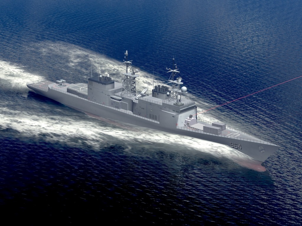 Nowy system laserowy ma być sprawdzony na pokładzie byłego amerykańskiego niszczyciela USS „Paul F. Foster” – fot. Northrop Grumman
