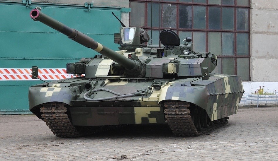 Eksportowany do Tajlandii wariant czołgu T-84 Opłot-M. Fot. Ukroboronprom