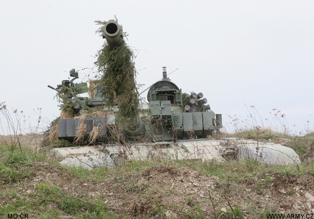 Czeski czołg podstawowy T-72M4 CZ. Czesi dysponują ok. 30 maszynami tego typu. Fot. Jan Kouba/Ministerstwo Obrony Republiki Czeskiej/www.army.cz.