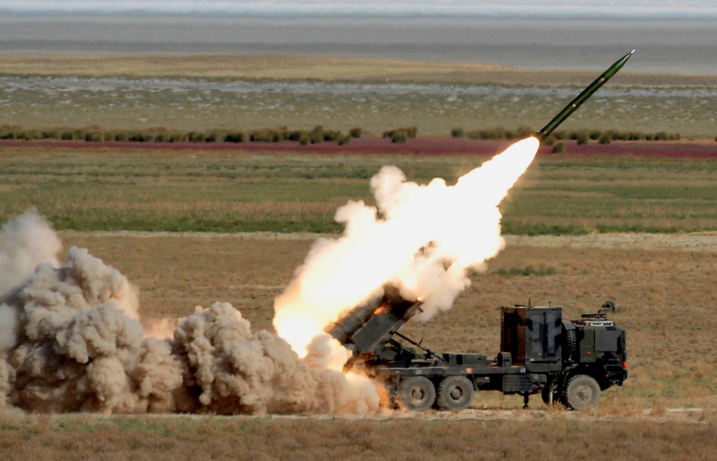 Turecka armia dysponuje nie tylko wyrzutniami MLRS, ale też własnymi systemami artylerii rakietowej. Fot. kkk.tsk.tr.