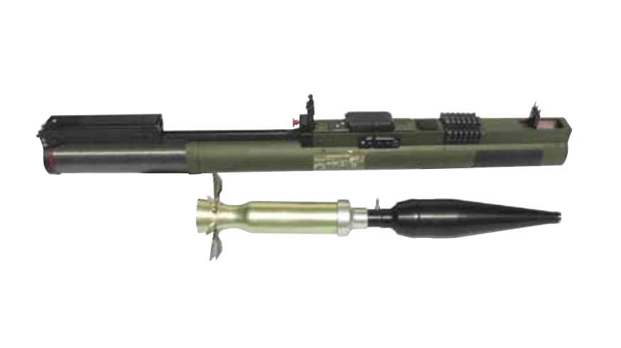 Pocisk i granatnik systemu M72 EC LAW. Fot. Defence24.pl.