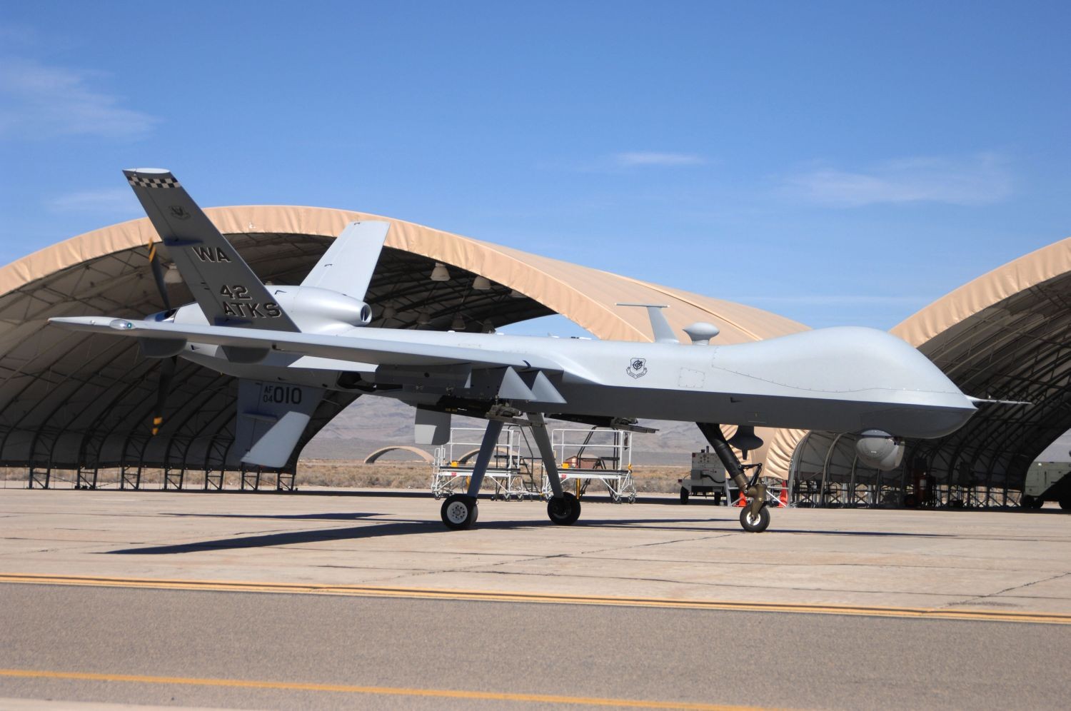 W Stanach Zjednoczonych wyznaczono sześć nowych stref, w których drony będą przygotowywane do lotów w cywilnej przestrzeni powietrznej – fot. USAF